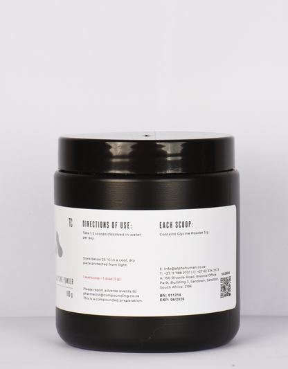 Glycine Powder Ingredients and Directions of Use