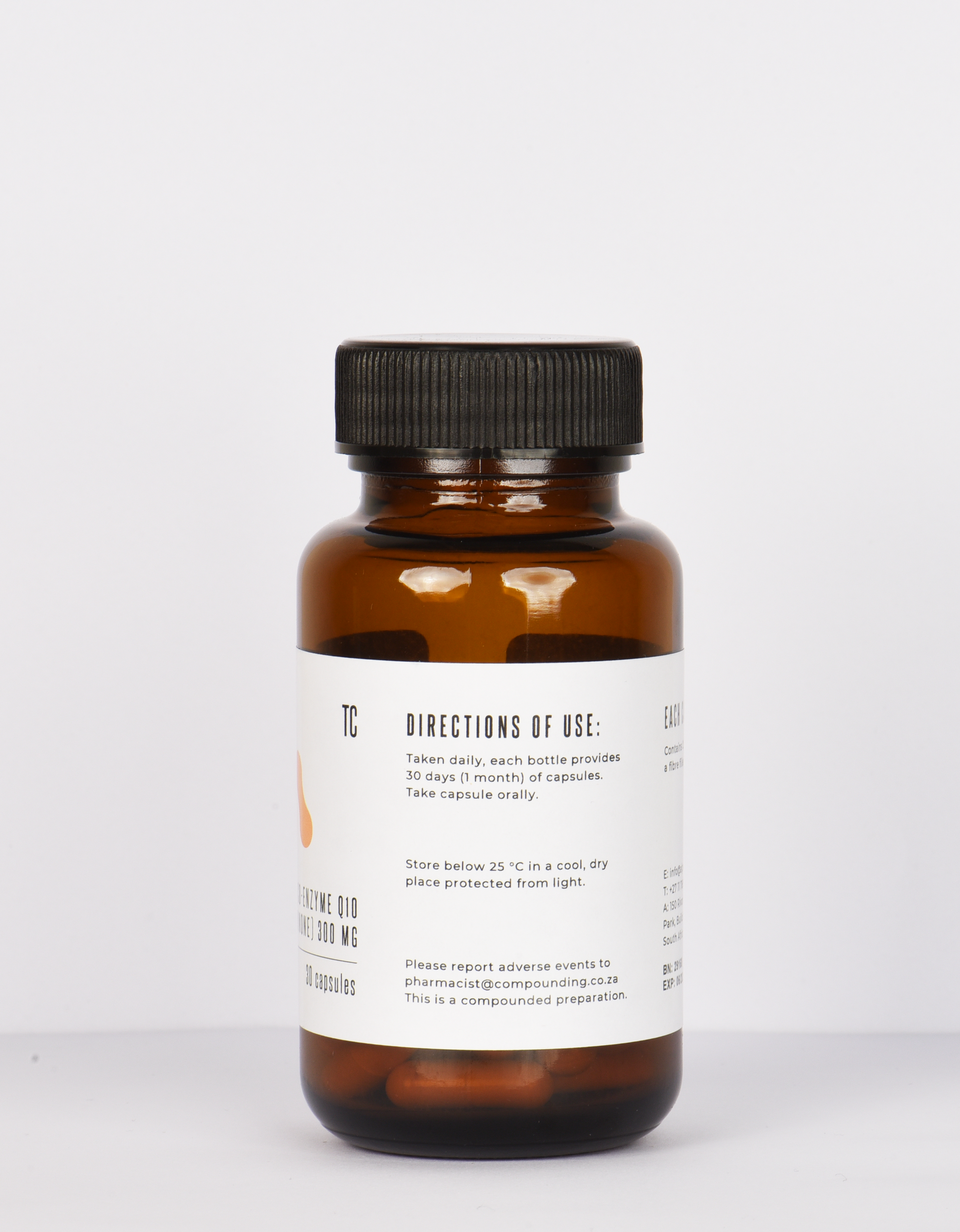 Co-Enzyme Q10 300 mg (30X Capsules) Directions of Use