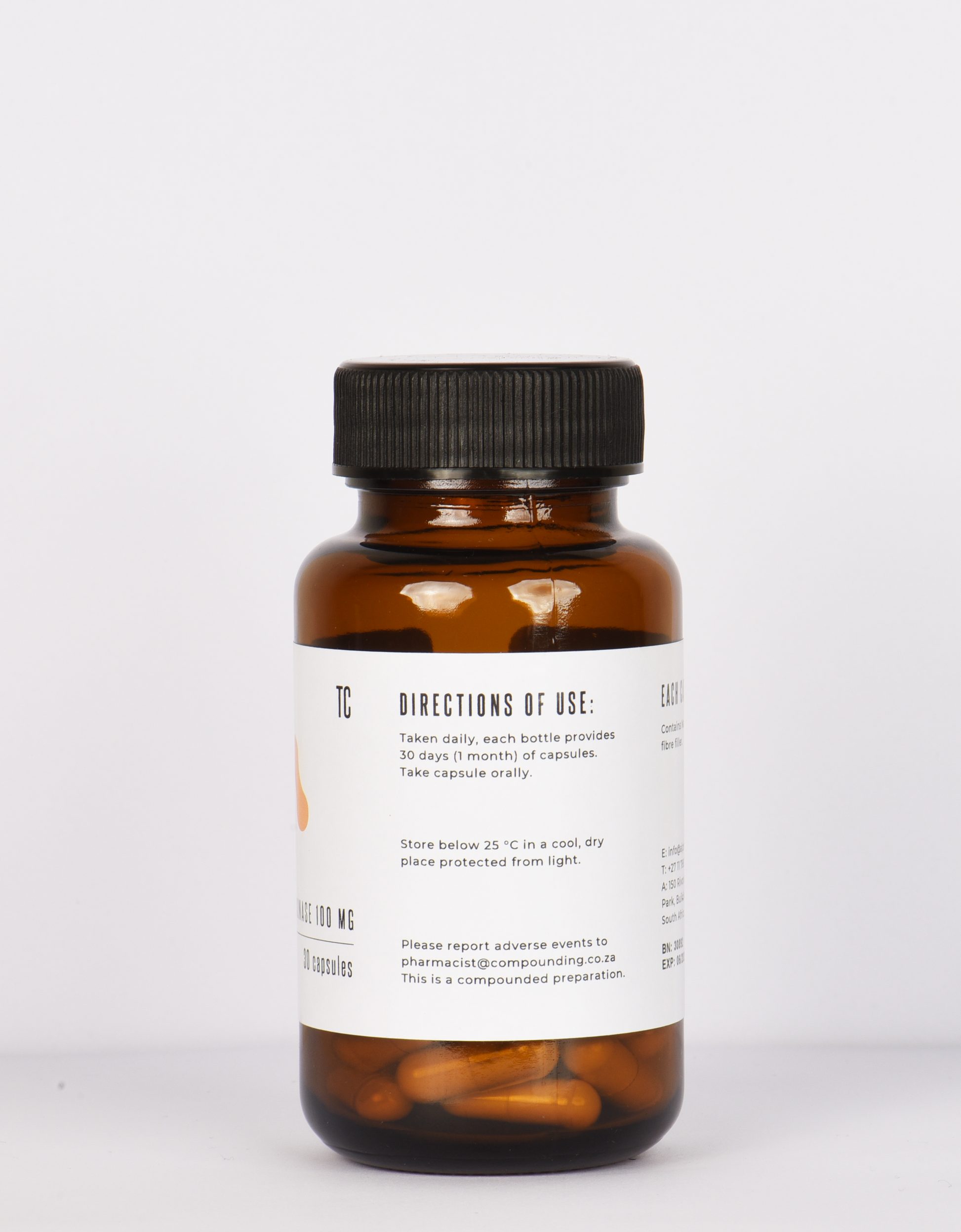 Nattokinase 100 mg (30X Capsules) Directions of Use