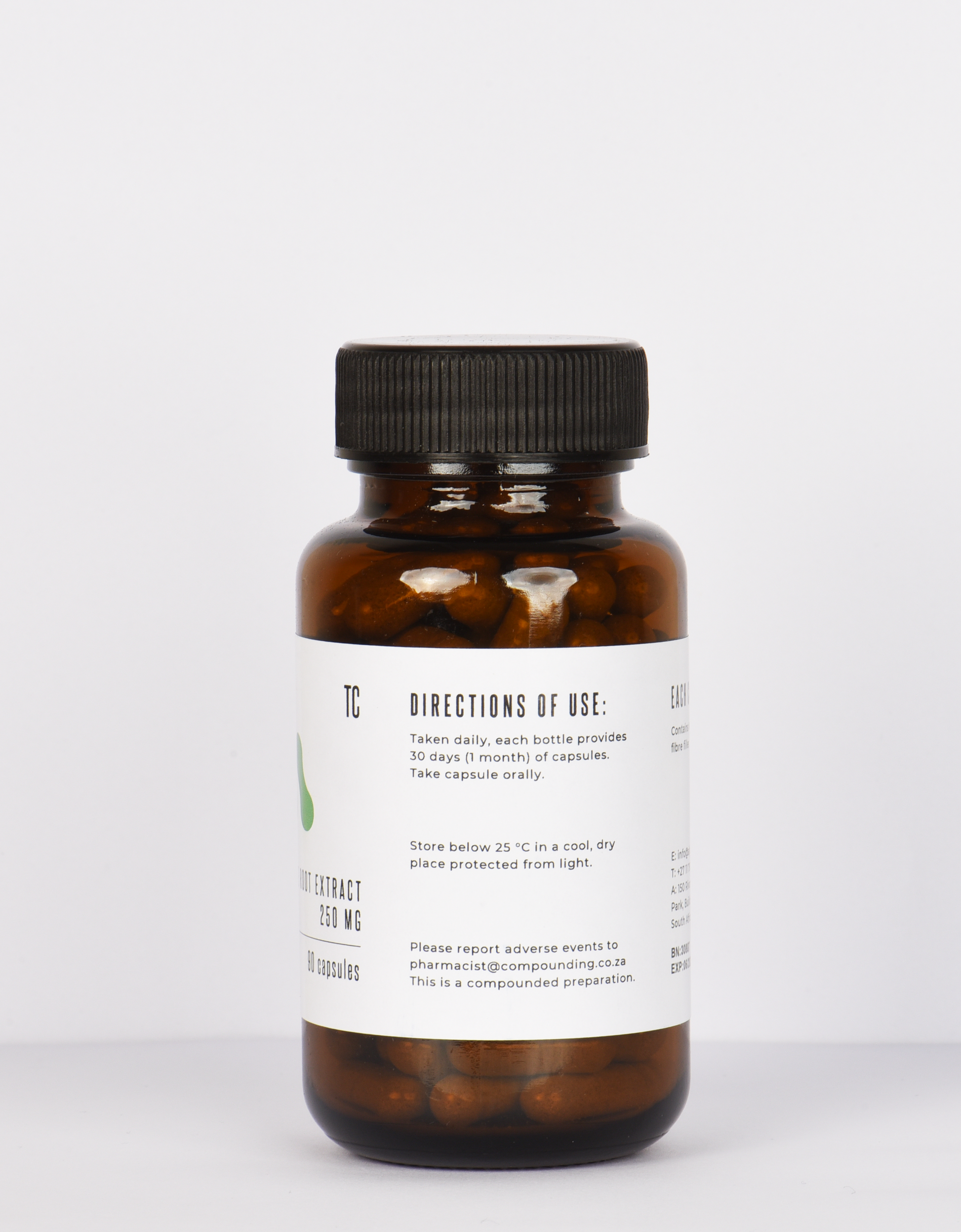 Nettle Root Extract 250 mg (90x Capsules) Directions of Use