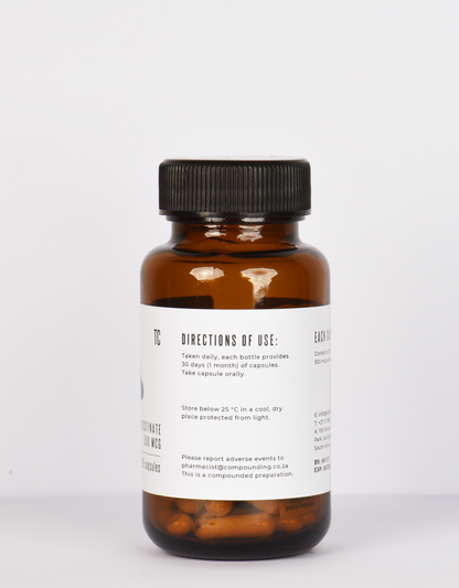 Alphahuman Chromium Polynicotinate 500mcg (60x Capsules) Directions of Use