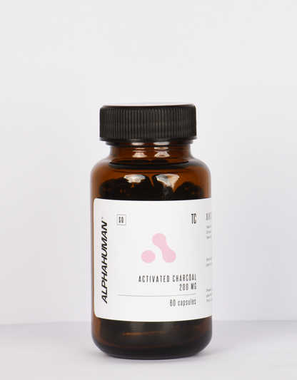 Activated Charcoal 200 mg (60x Capsules)