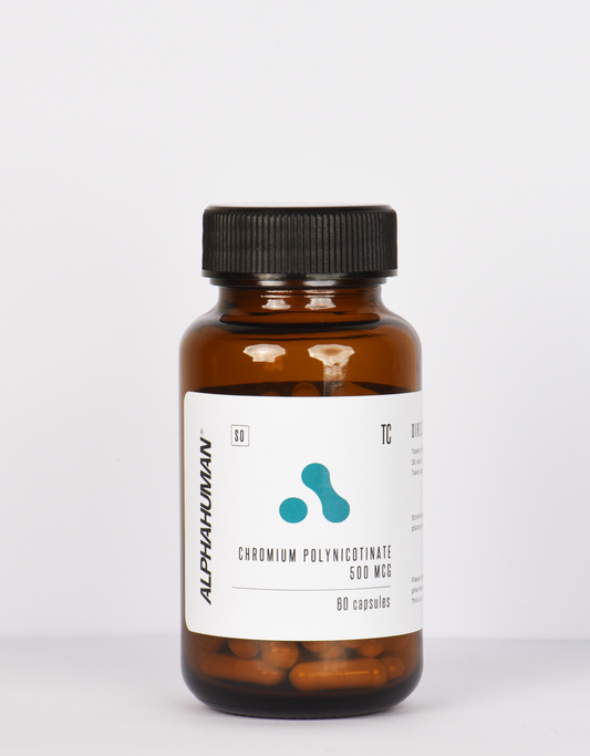 Chromium Polynicotinate 500mcg (60x Capsules)