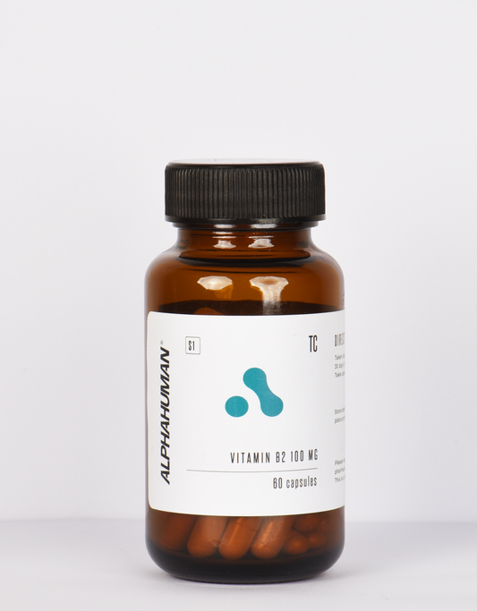 Alphahuman Riboflavin 100 mg (30x Capsules) VITAMINB2 100MG