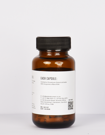 Chromium Polynicotinate 500mcg (60x Capsules) Ingredients