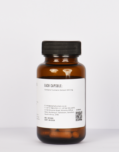 Curcumin 500 mg (30X Capsules) Ingredients