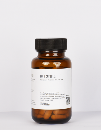 L-Arginine 500 mg (60X Capsules) Ingredients