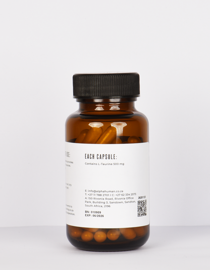 L-Taurine 500 mg (60X Capsules) Ingredients