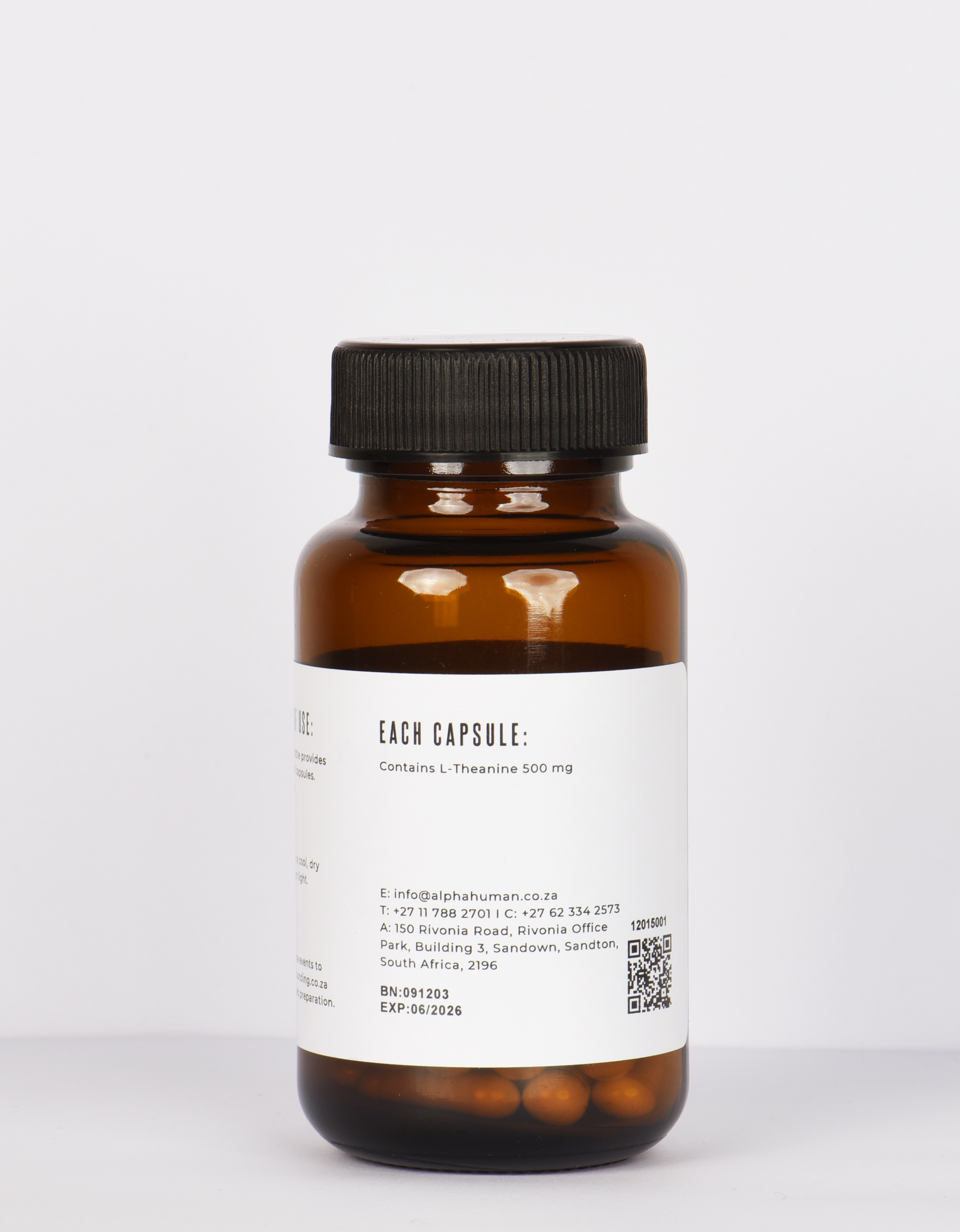 L-Theanine 500 mg (30x Capsules) Ingredients
