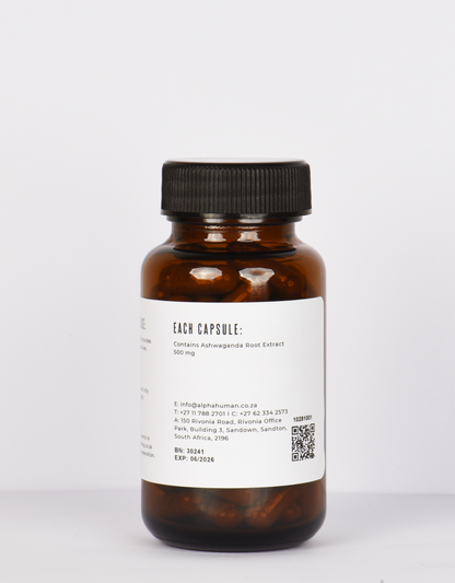 Alphahuman Ashwagandha 500 mg (60x Capsules) Ingredients